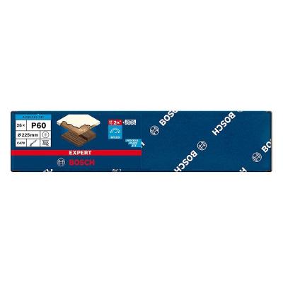 Disco de Lixa Expert C470 225MM G60 com Redução de Acúmulo de Pó Cinza Bosch