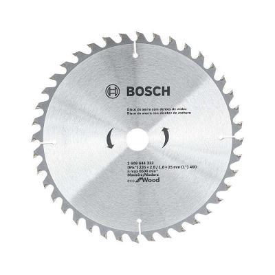 Disco de Serra Circular Ecoline 235X25MM 40D Cortes Precisos em Madeira com Dentes de Carbeto Inox