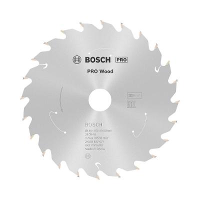 Disco de Serra Circular Pro Wood Cordless 140mm 24 D Corte Extra Fino Inox Bosch