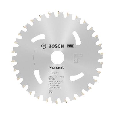 Disco de Serra Circular Pro Steel Cordless 165mm 12D para Metal e Tubos Bivolt Bosch