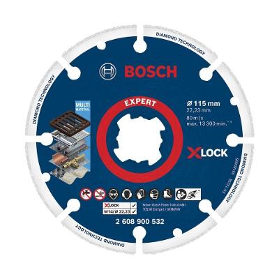 Disco de Corte Diamantado Expert para Metal com Tecnologia Bosch Diamond 115mm X-Lock Bosch
