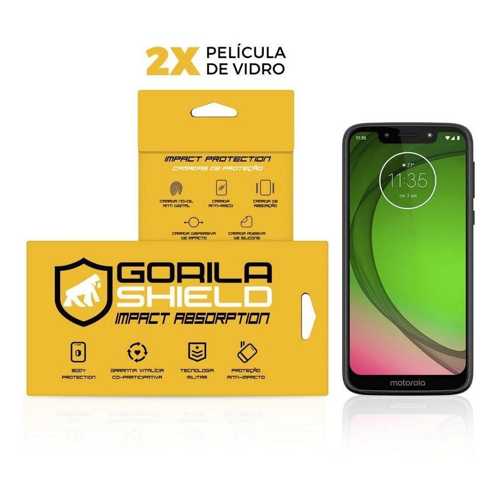 Película De Vidro Dupla Para Moto G7 Play - Gorila Shield - 1