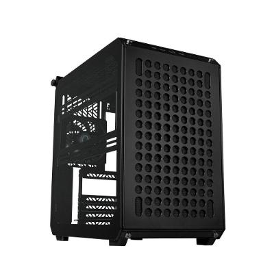 Gabinete Qube 500 Flatpack Modular EATX Aço com Montagem Preto Cooler Master