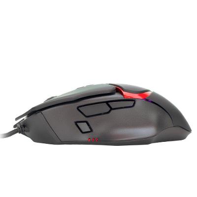 Mouse Gamer Evus MO-07 com 8 Botões e DPI Até 3200 com LED Preto