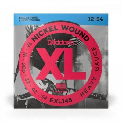 Encordoamento para Guitarra EXL145 com Som Vibrante e Núcleo Hexagonal .012-.044 D'Addario