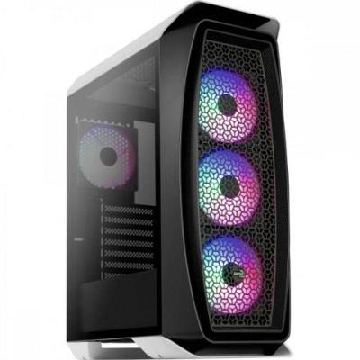 Gabinete Gamer Aero One Frost Mid Tower ATX Vidro Temperado com RGB Branco Aerocool
