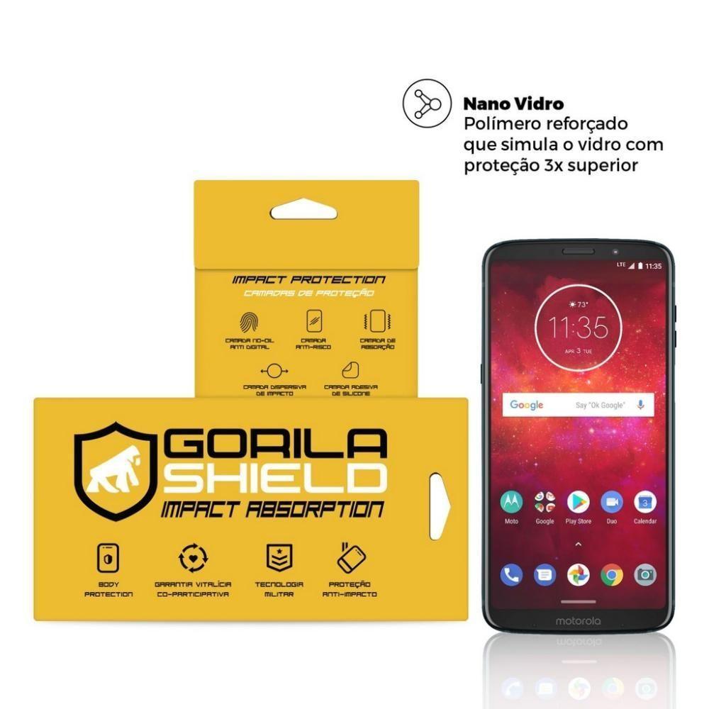 Película De Nano Vidro Para Motorola Moto Z3 Play - Gorila Shield - 1