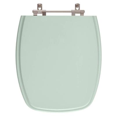 Assento Sanitário Amarilis para Bacia Fiori Poliéster Convencional Resistente Verde Claro Pontto