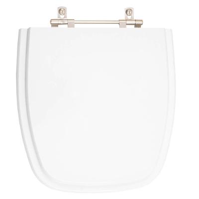 Assento Sanitário Savary Alongado Polipropileno Parafusado Convencional Branco 40CM Pontto Lavabo