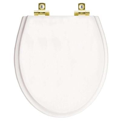 Assento Sanitário Windsor Alongado Plástico Parafusado Fechamento Suave Branco Pontto Lavabo 40CM