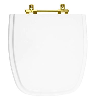 Assento Sanitário Versato Oval Polipropileno Parafusado Convencional Branco 40CM Pontto Lavabo