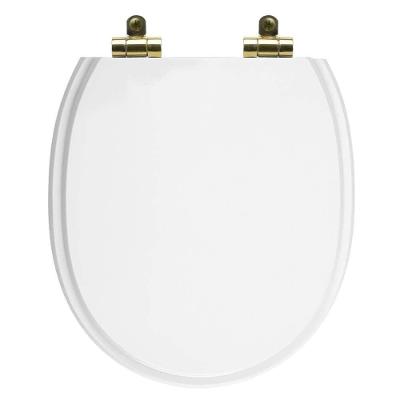 Assento Sanitário Village Alongado Polipropileno Fechamento Suave Branco Pontto Lavabo 40CM