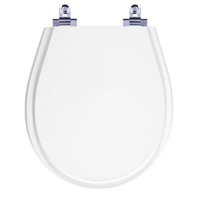 Assento Sanitário Avalon Alongado Polipropileno Parafusado Fechamento Suave Branco Pontto Lavabo