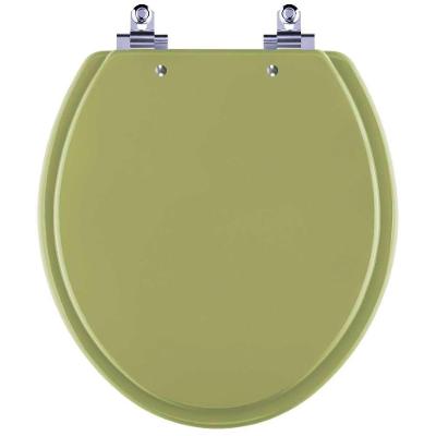Assento Sanitário Azalea Alongado Plástico Fechamento Suave Laqueado Verde Pontto Lavabo 40CM