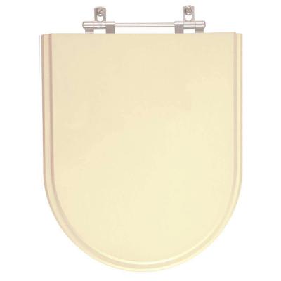 Assento Sanitário Jasmim Alongado MDF Fechamento Convencional Salmão Pontto Lavabo 40CM