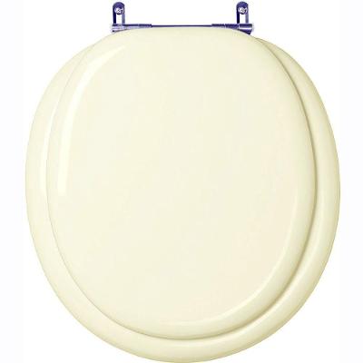 Assento Sanitário Convencional Oval Poliuretano Almofadado Bege Pontto Lavabo 40CM