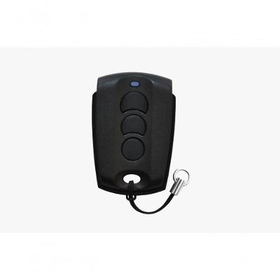 Controle Remoto Chaveiro BIT Code Learn 433MHz 3 Botões Preto Hombrus
