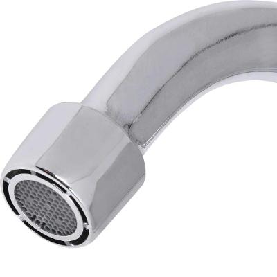 Torneira Cozinha C60 Bica Móvel Parede Latão Cromado Abertura Rápida Liege 19CM