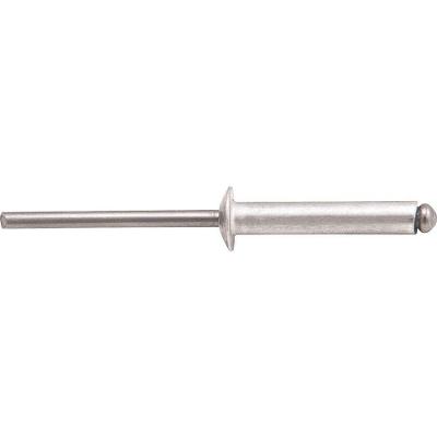 Rebite Repuxo 3,2x8,0mm Fixação Segura com Mandril em Aço Prata Nove54 1000PEÇ