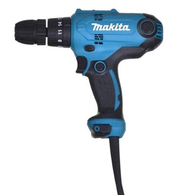 Parafusadeira Furadeira de Impacto Makita HP0300 com Acessórios 320W Amarelo 110V