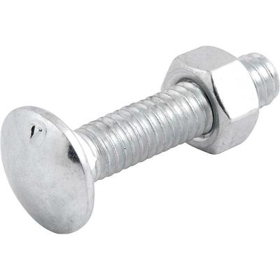Parafuso Francês 5-16x1.1-2'' Zincado Resistente à Corrosão Cinza Nove54 20 Unidades