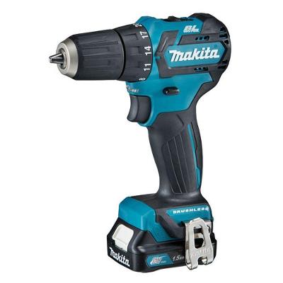 Parafusadeira Furadeira Makita para Uso Profissional DF332DWYE com 2 Baterias e Carregador 1500W