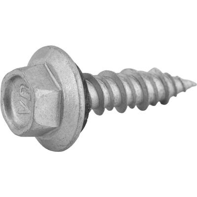 Parafuso Auto Brocante 6,3X1'' com Ponta Agulha Ruspert Cinza Nove54 1 Unidade