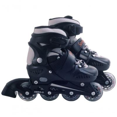 Patins Inline Rollers Skate ABEC-5 Rodas 70MM Preto Bel Sports 70MM