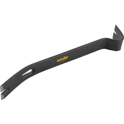 Pe de Cabra 15'' 38cm Chato Nove54 com Encaixe V Preto Aço Carbono 35MM 38CM