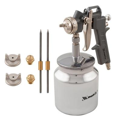 Pistola de Pintura Stels Sistema MP Tanque Baixo Inox MTX 11CM 750ML