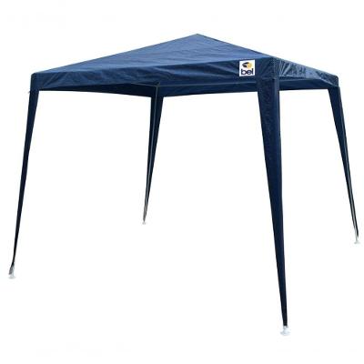 Tenda Gazebo Tubular com Proteção Solar FPS 60 Azul Bel Lazer 300CM 3x3M