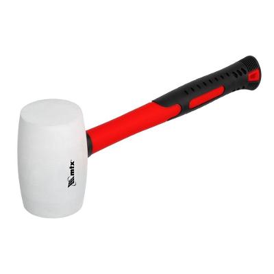 Martelo de Borracha 111969 com Cabo de Fibra Branco MTX 58MM 450G