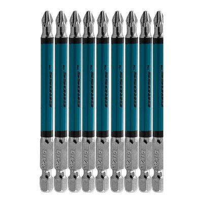 Bits Phillips PH2 90mm 1126356 Magnetizado Aço S2 Prata Gross 10PÇS