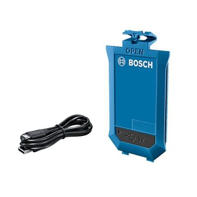Bateria Recarregável Bosch 3,7V 1.0Ah com Íons de Lítio para Autonomia e Recarga USB-C
