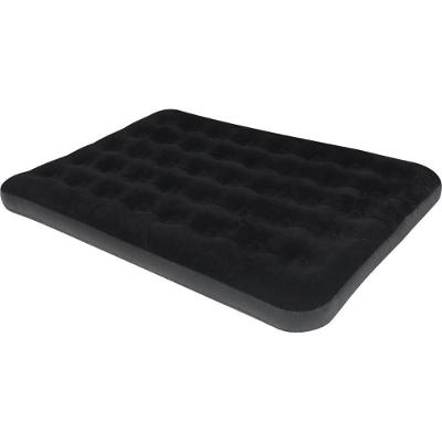 Colchão Inflável Deluxe Comfort com Superfície Aveludada Preto Belfix 150CM 300KG