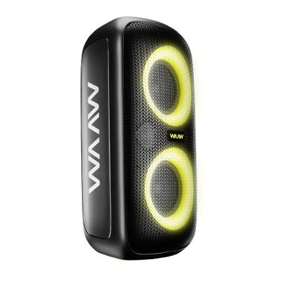 Caixa de Som WAAW Infinite 100 100W TWS Bluetooth Preto 22CM