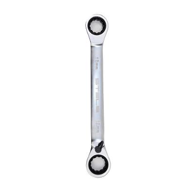 Chave Estrela com Catraca 1453555 72 Dentes 5 graus  Cinza Stels 5CM