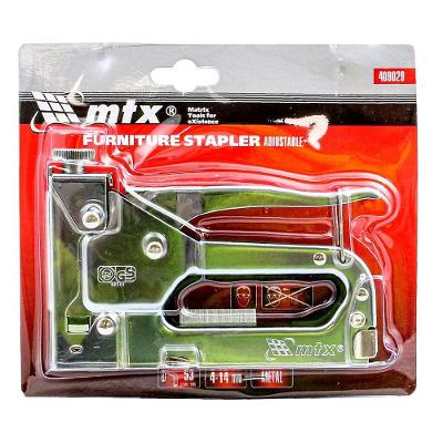 Grampeador Manual MTX 409029 com Ajuste de Pressão para Grampos 4-14mm Tipo 53 MTX 14MM