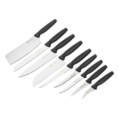 Jogo de Facas 7914455 Uso Doméstico Aço Inoxidável 9 Peças para Cozinha Palisad 2KG