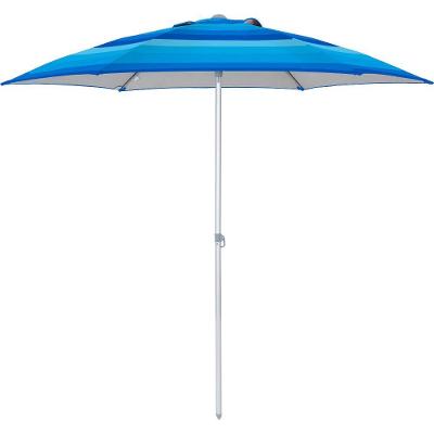 Guarda-Sol Bel 240CM Alumínio Vareta Fibra de Vidro Azul Degrade Belfix