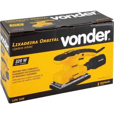 Lixadeira Orbital LOV 320 320W 110V com Coletor de Po Nove54 185CM