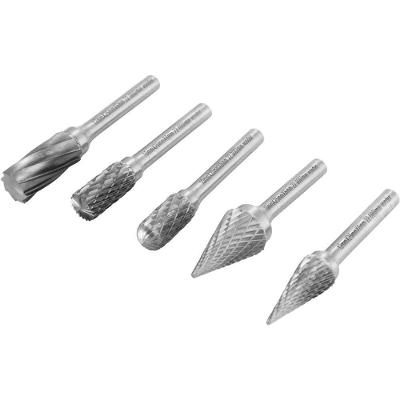 Lima Rotativa 5 Peças Desbaste e Acabamento Eficientes Metal Duro Nove54 6MM 10MM 12MM 16MM