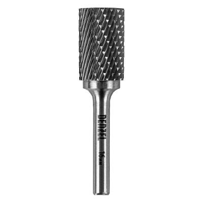 Lima Rotativa para Metal Cilíndrica 16mm 6mm Precisão Aço Rápido Denzel 16CM
