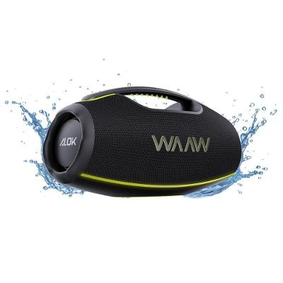 Caixa de Som WAAW HYPERBOOM 1000 180W Estéreo Bluetooth 5.4 Preto 26CM