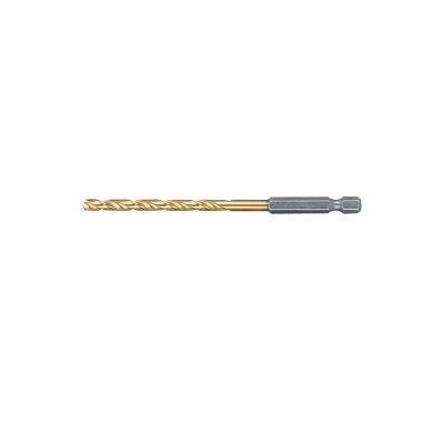 Broca HSS HT Hexagonal 12,0MM Makita Revestimento Titânio Prata 12CM