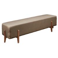 Recamier Eros Luxo Madeira Maciça Castellar Móbile Linho Cappuccino Linho Cappuccino - 1