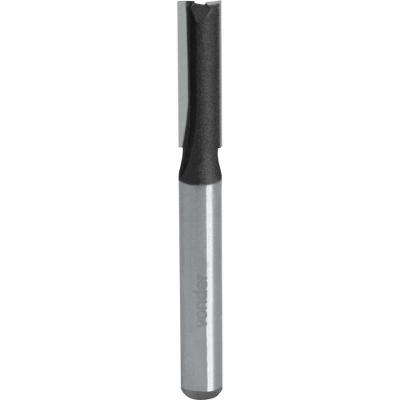 Fresa Reta 6x20mm Acabamento sem Rolamento com 2 Dentes de Vídea Vonder 6MM 20MM