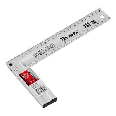 Esquadro MTX 324719 Precisão Superfície Anodizada Alumínio Fundido 250MM