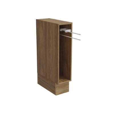 Balcão para Cozinha Botanic 1 Portas 1 Prateleiras MDP TAMANHO 20CM Nogueira