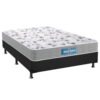 Cama Box Casal Ortopédico D45 Próextreme DF Euro Pillow Suede Cinza Probel